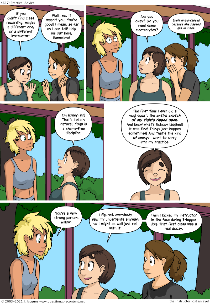 Questionable Content 21.9.2021