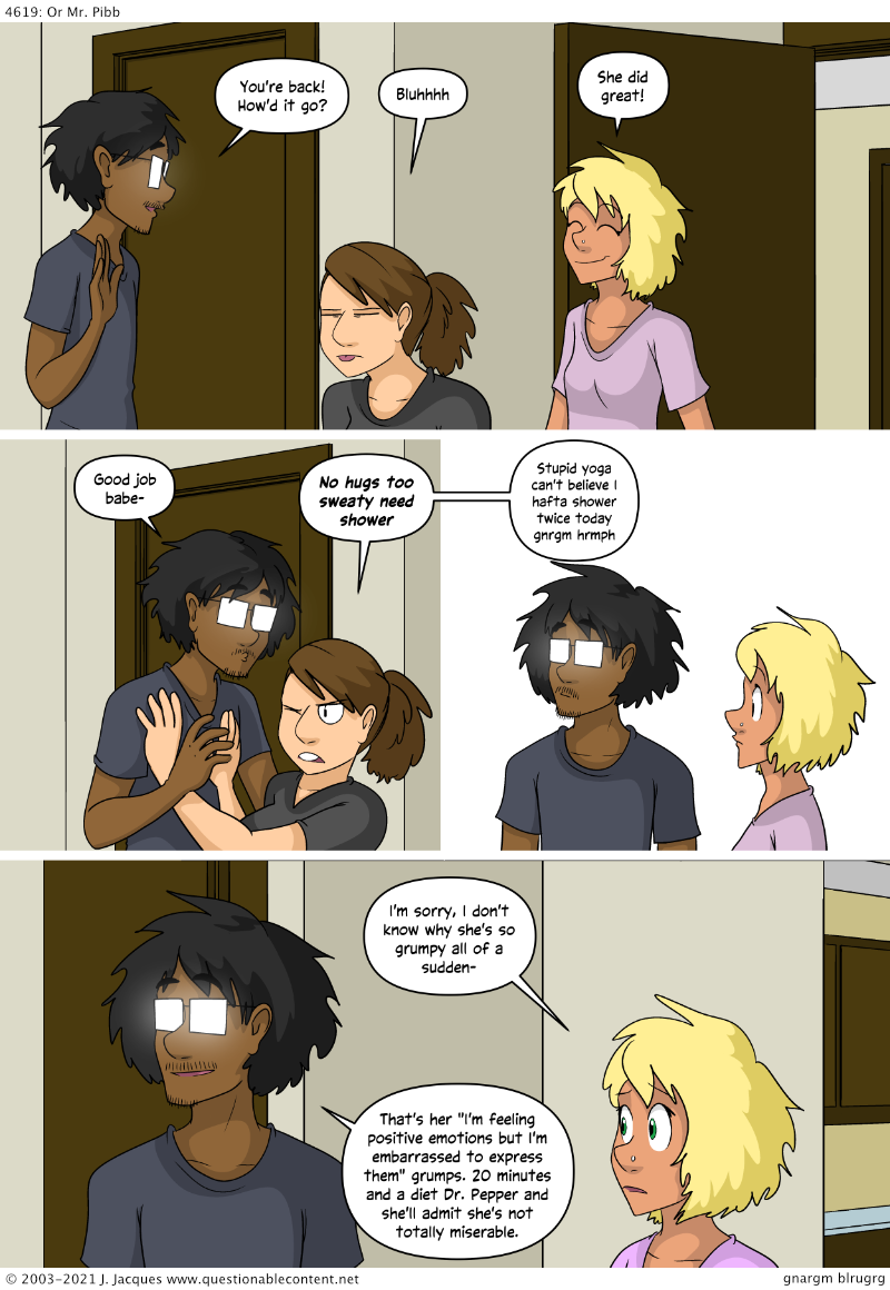 Questionable Content 23.9.2021