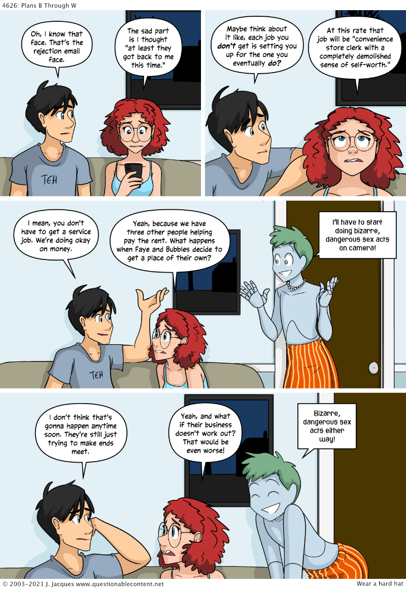 Questionable Content 4.10.2021