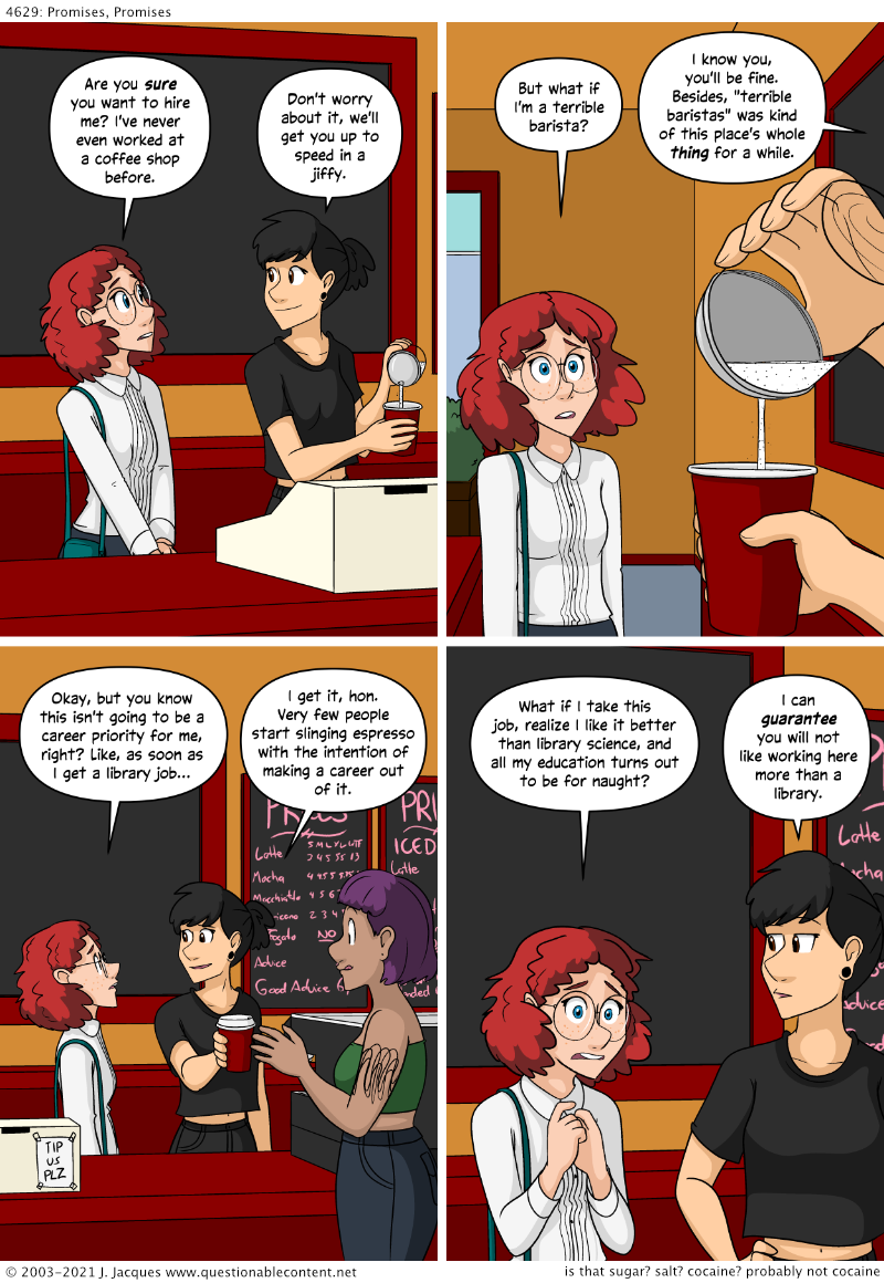 Questionable Content 7.10.2021