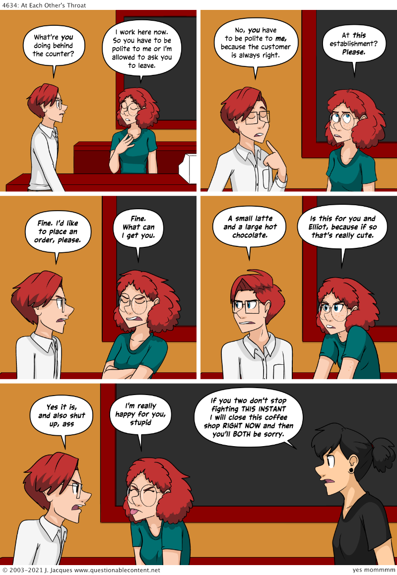 Questionable Content 14.10.2021