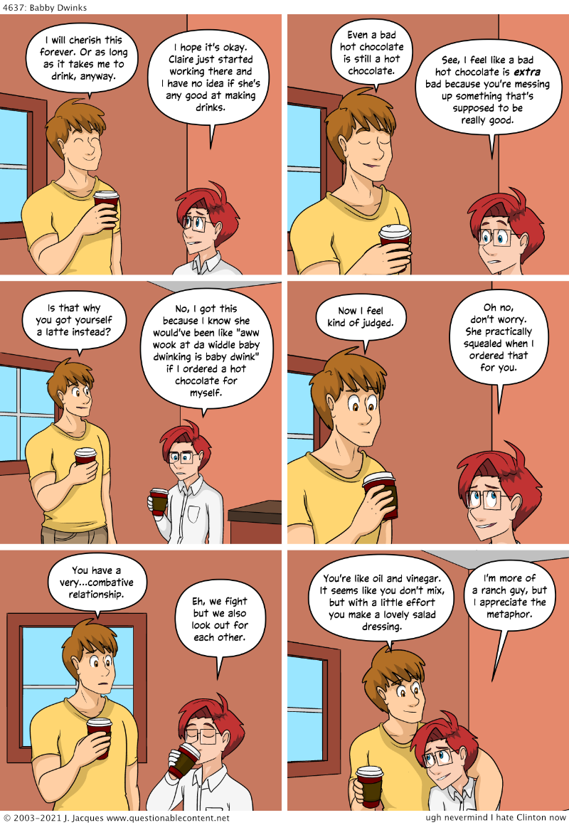 Questionable Content 19.10.2021