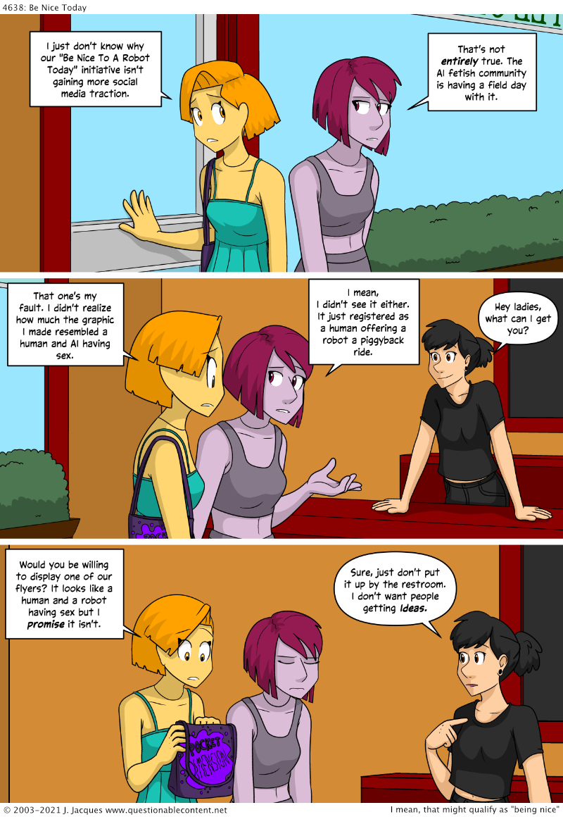 Questionable Content 20.10.2021