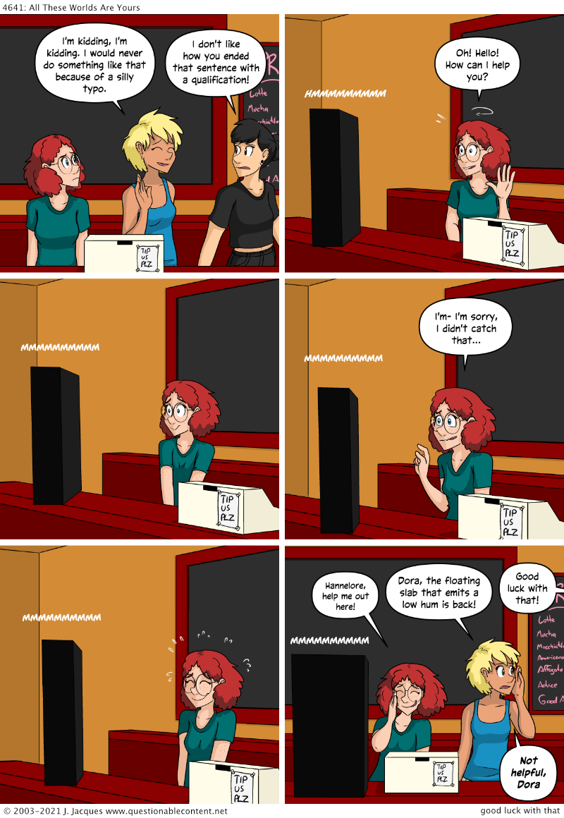 Questionable Content 25.10.2021