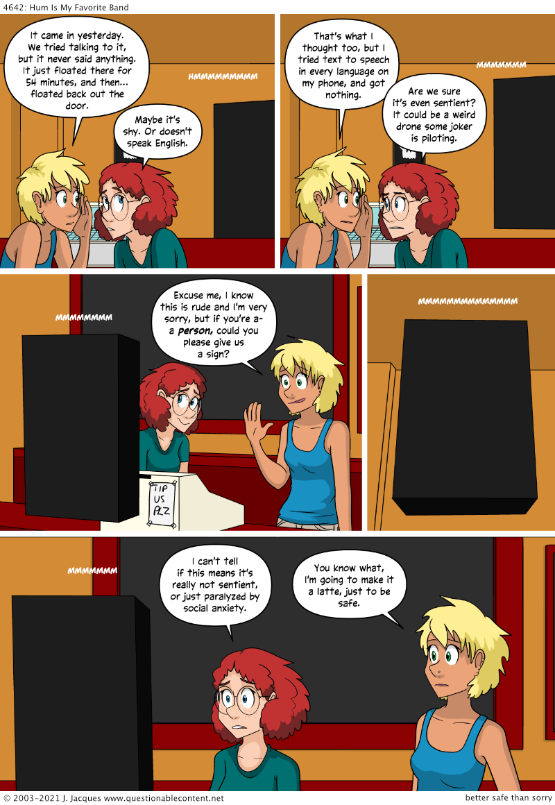 Questionable Content 26.10.2021