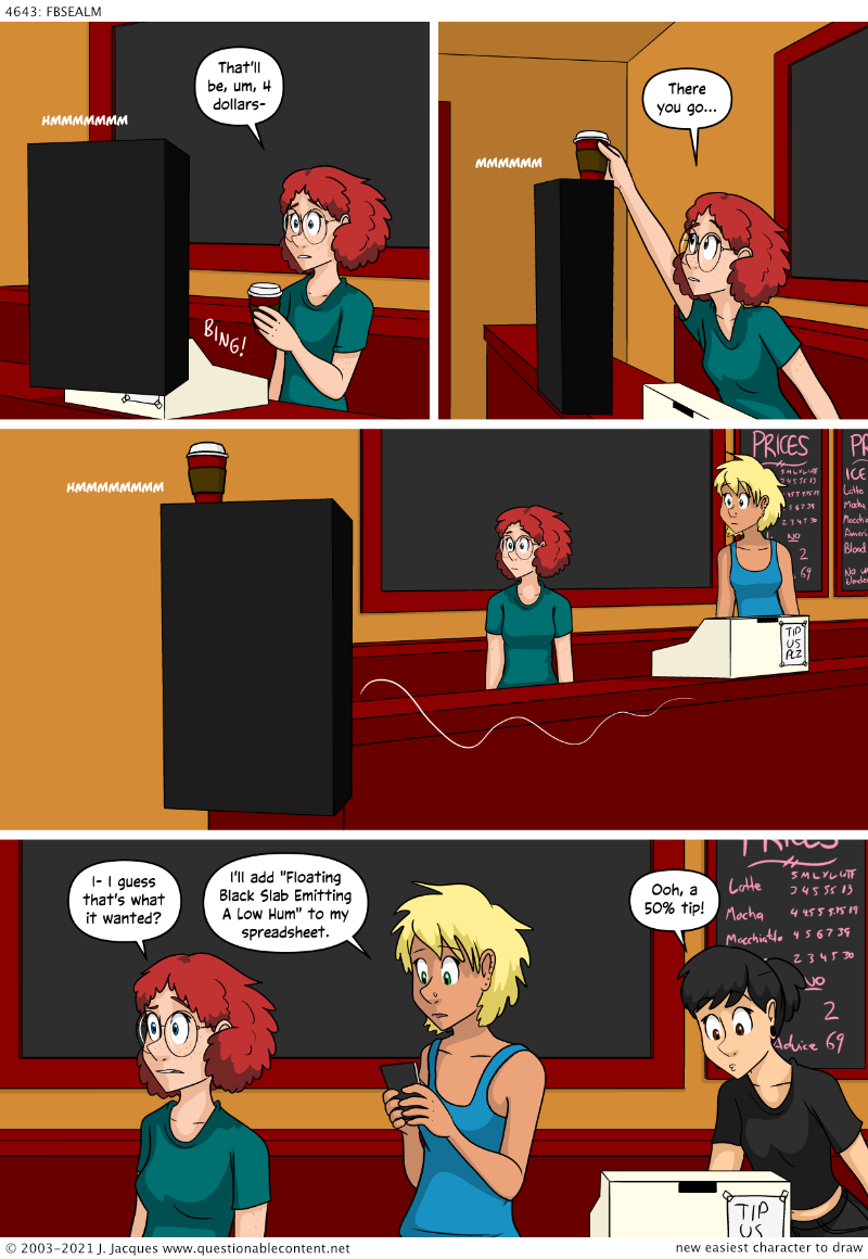 Questionable Content 27.10.2021