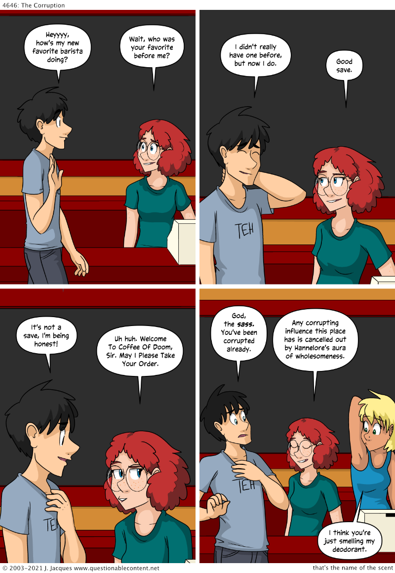 Questionable Content 1.11.2021