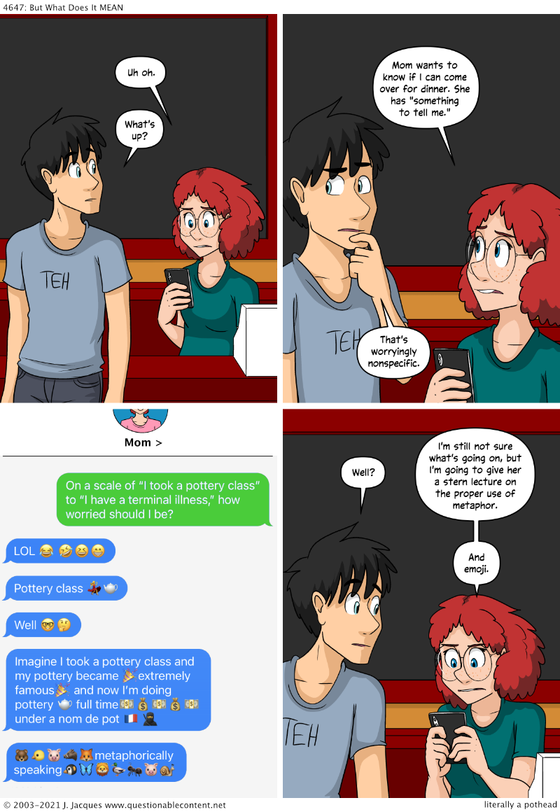 Questionable Content 2.11.2021