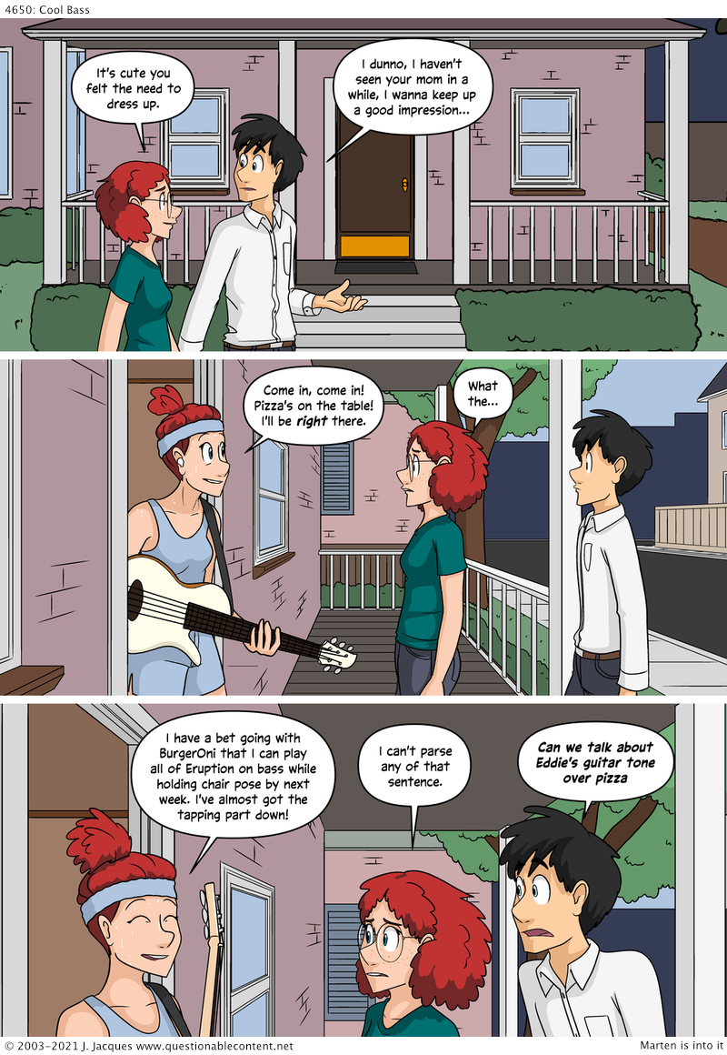 Questionable Content 5.11.2021