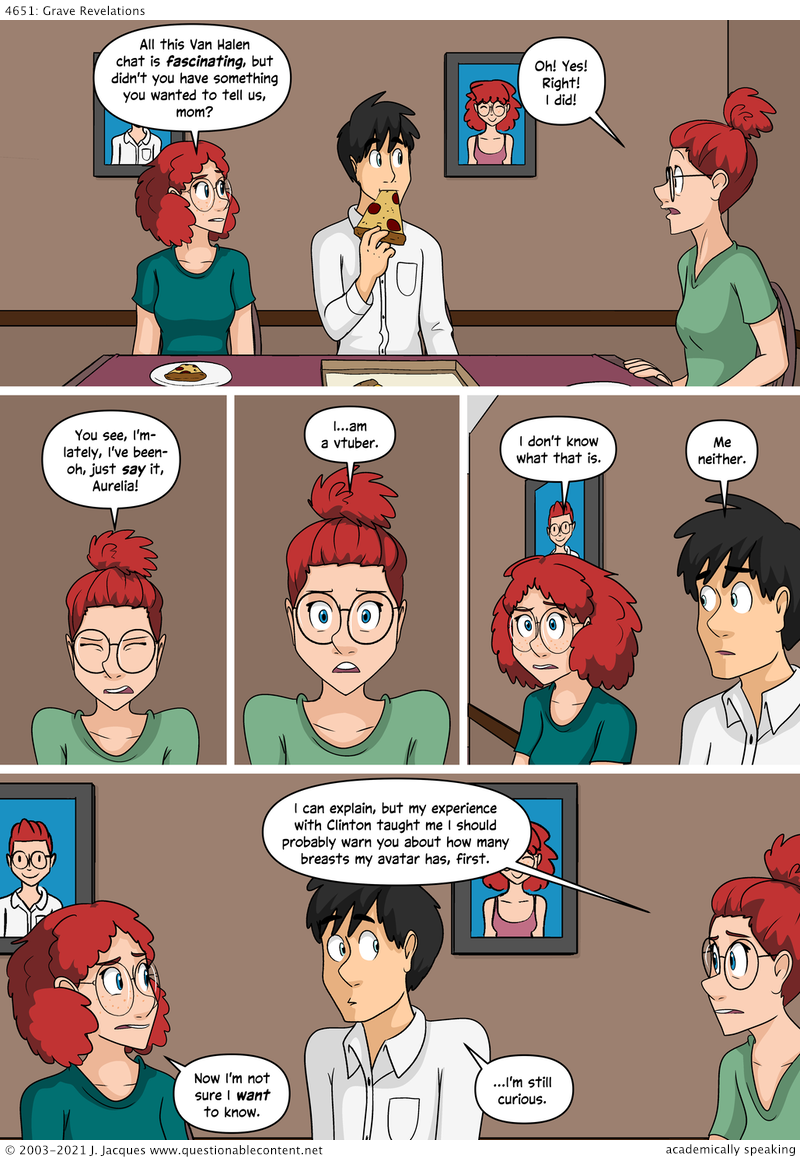 Questionable Content 8.11.2021