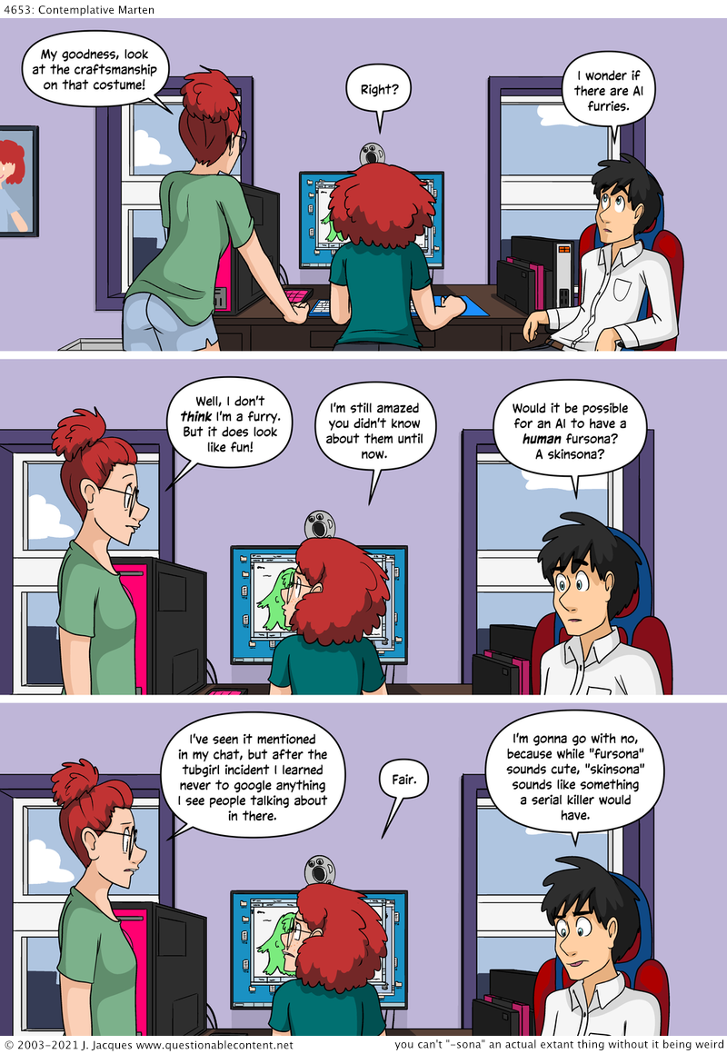 Questionable Content 10.11.2021