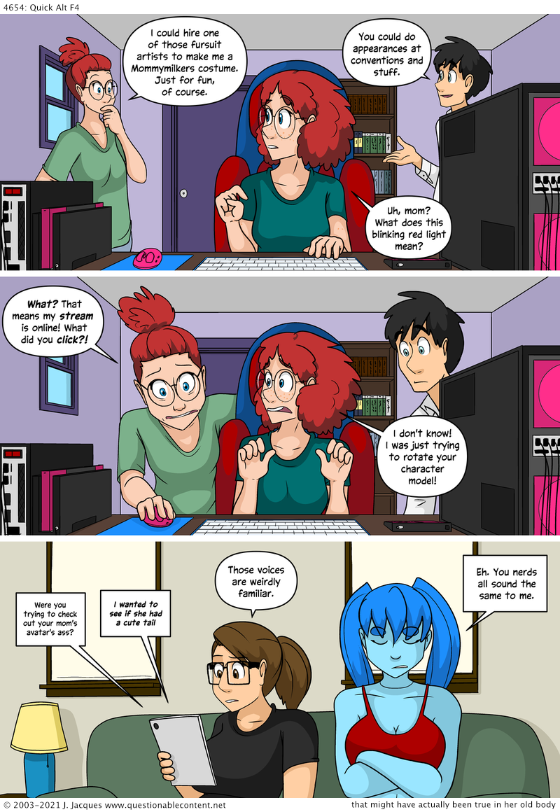 Questionable Content 11.11.2021