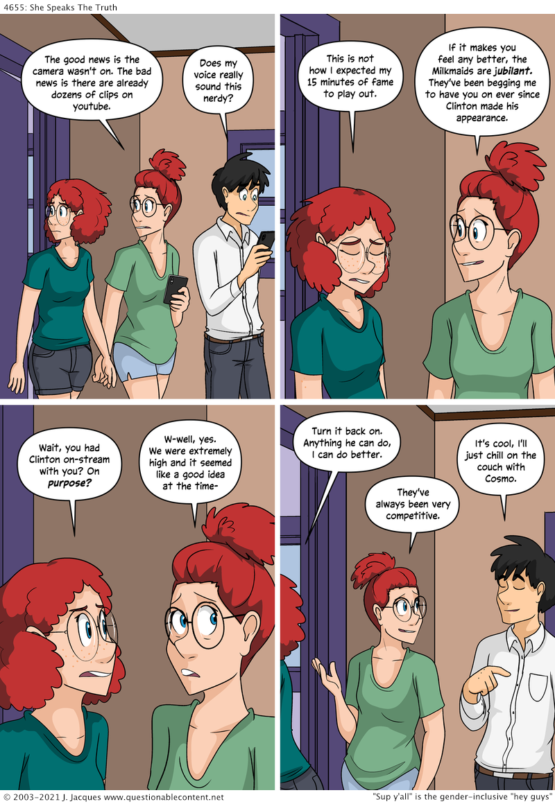 Questionable Content 12.11.2021