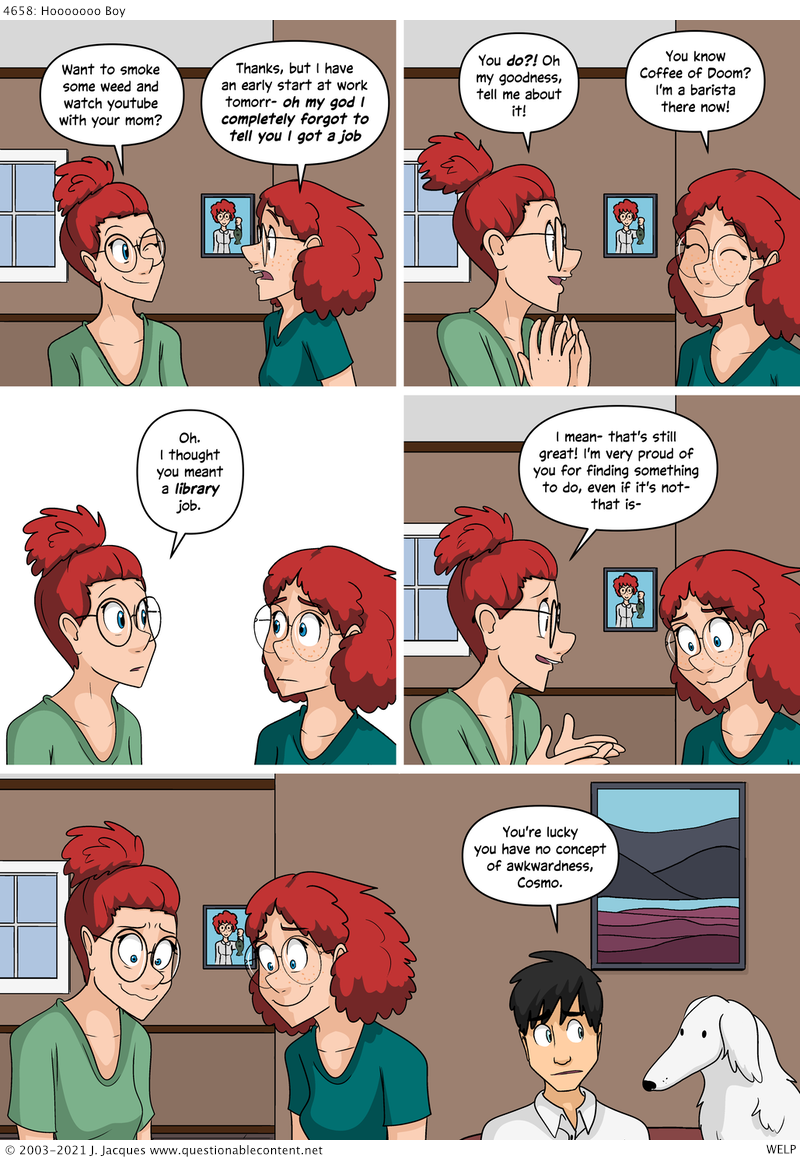 Questionable Content 17.11.2021