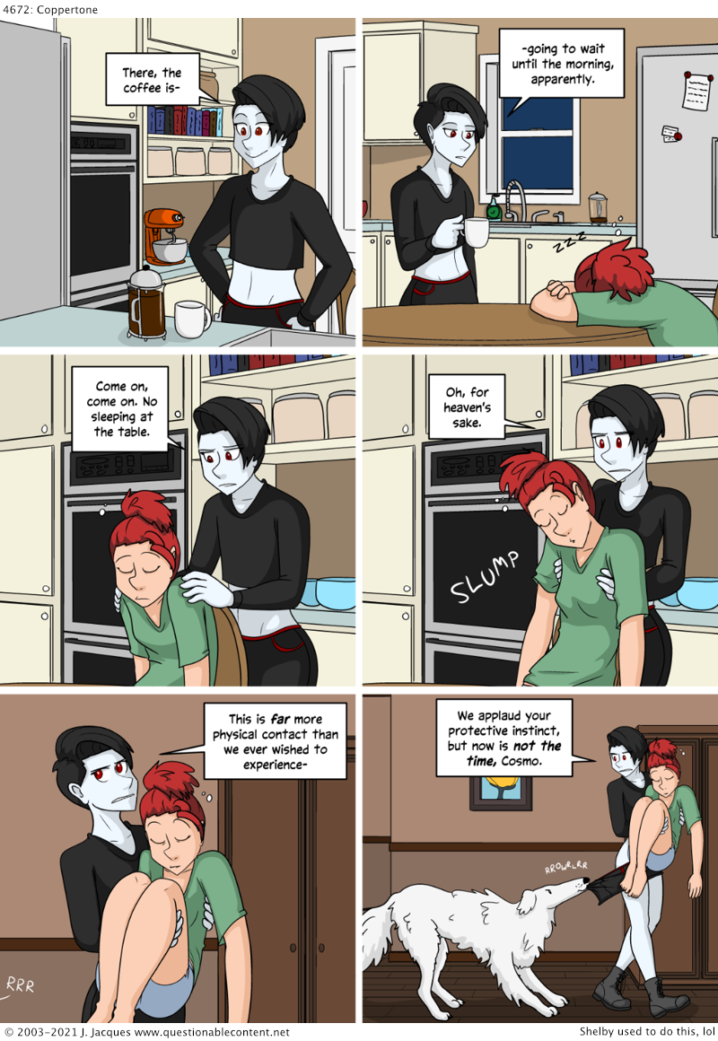 Questionable Content 7.12.2021