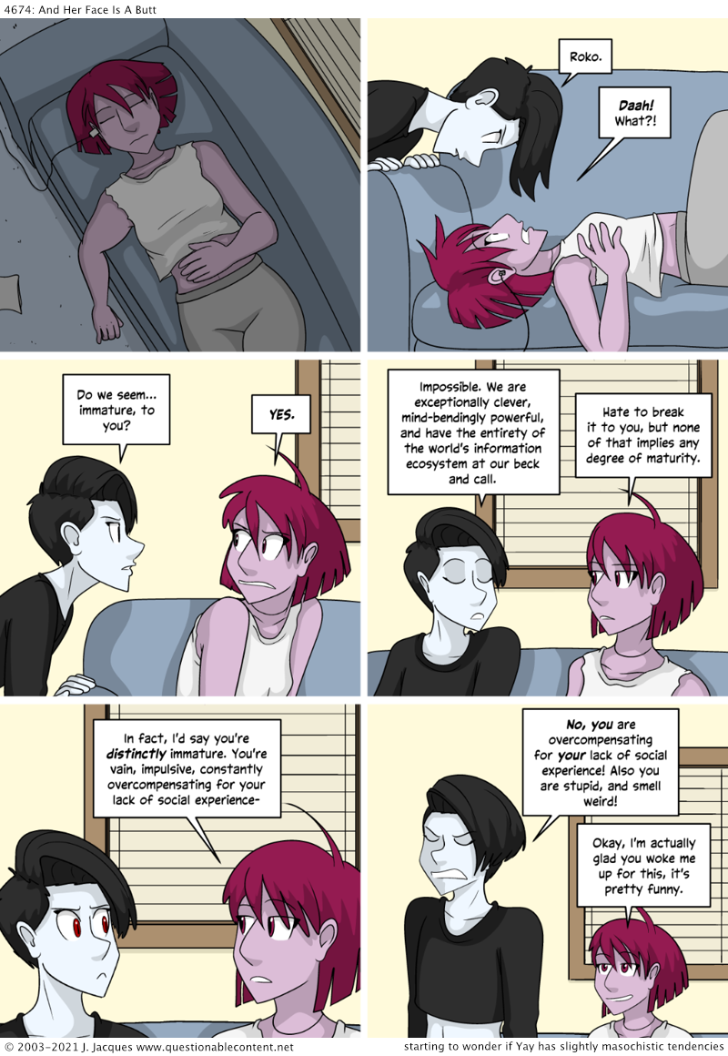 Questionable Content 9.12.2021