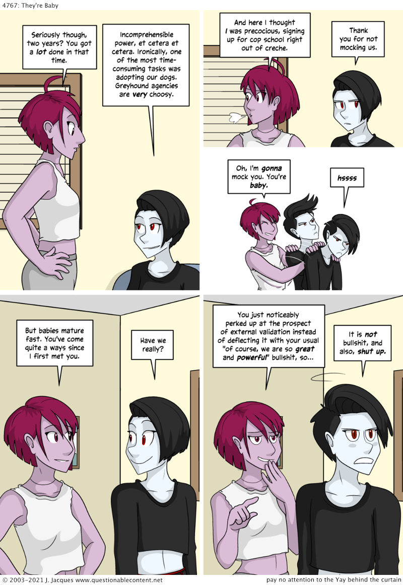 Questionable Content 12.12.2021