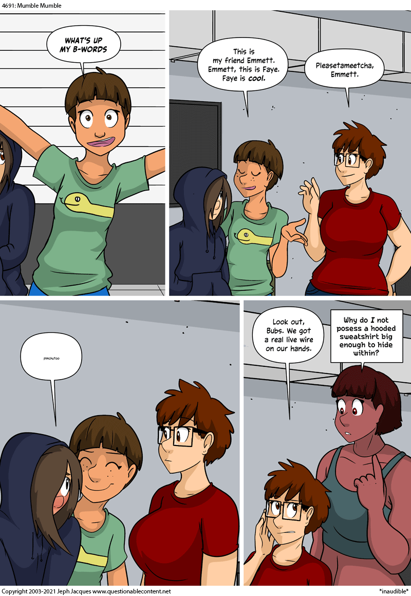 Questionable Content 2.1.2022