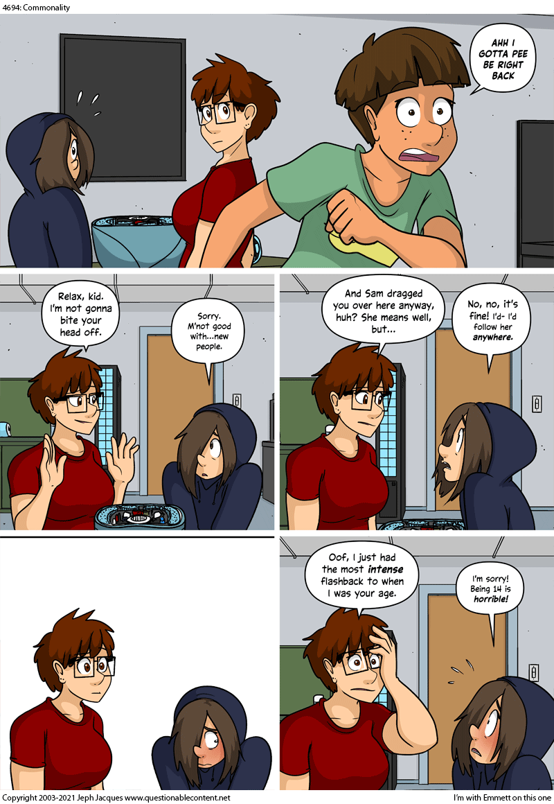 Questionable Content 6.1.2022