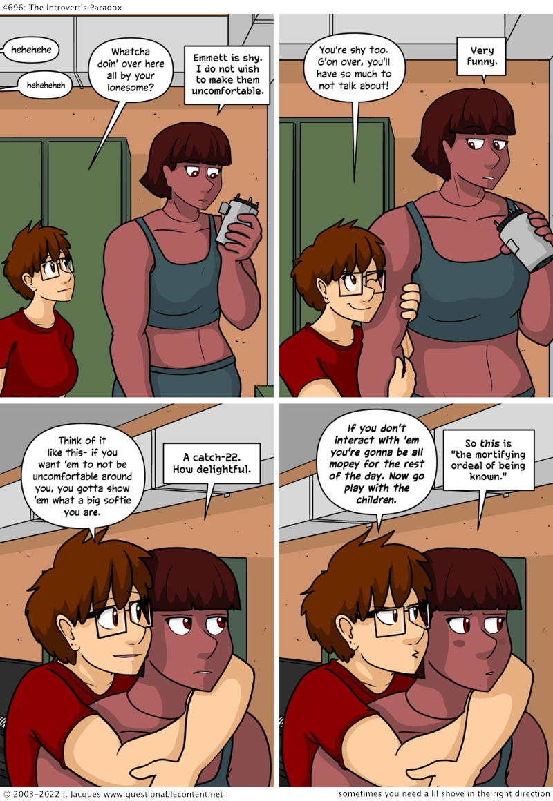 Questionable Content 10.1.2022