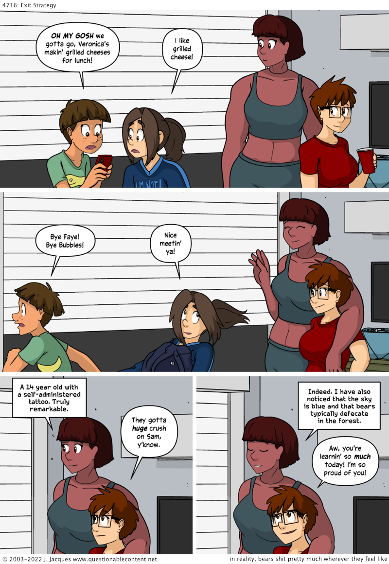 Questionable Content 7.2.2022