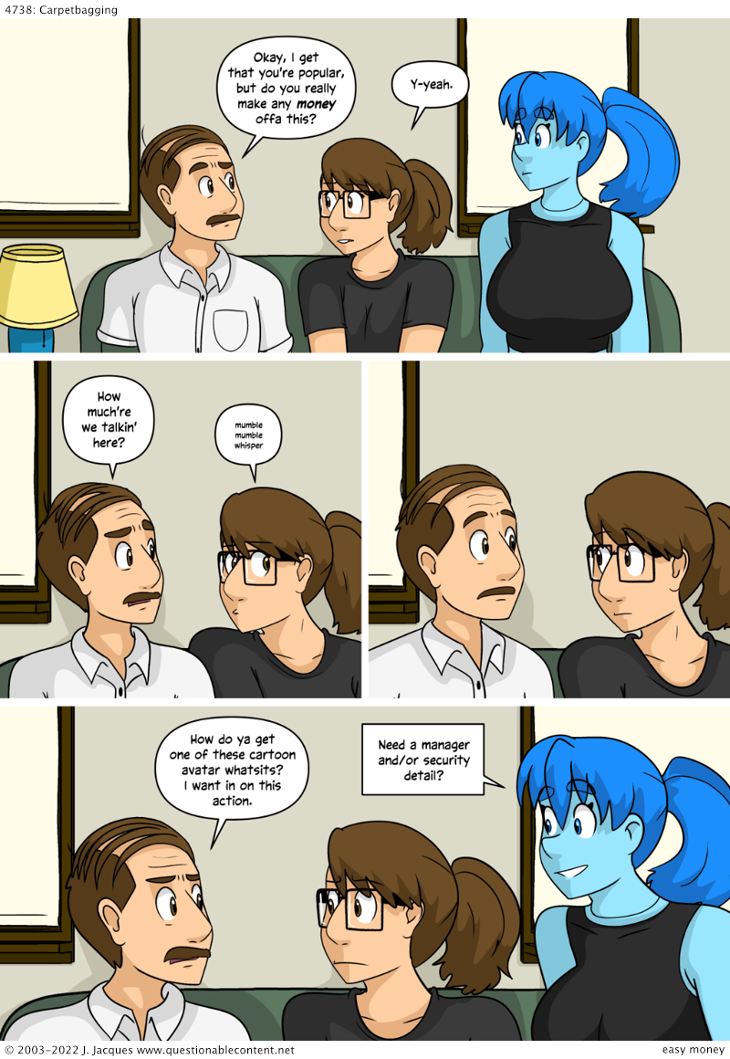 Questionable Content 9.3.2022