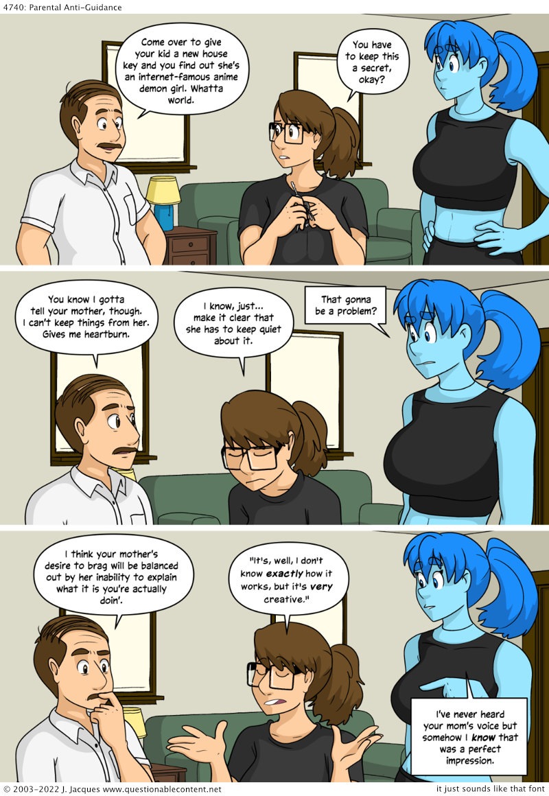 Questionable Content 11.3.2022