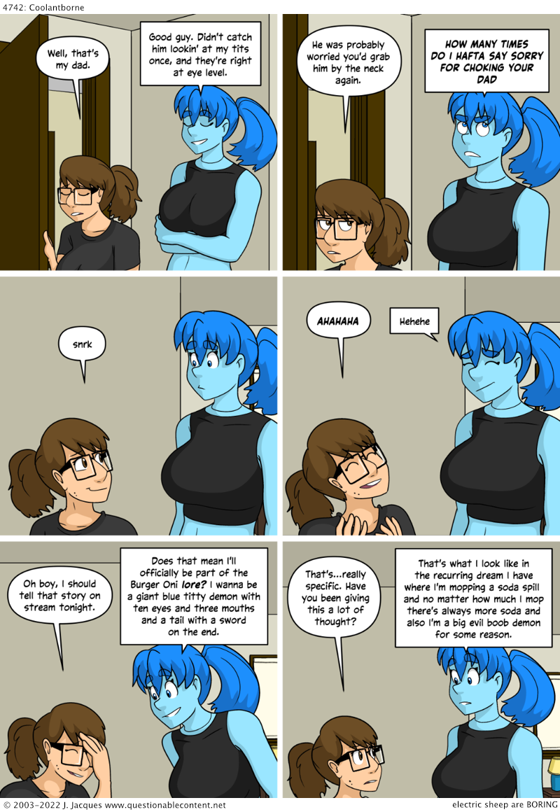 Questionable Content 15.3.2022