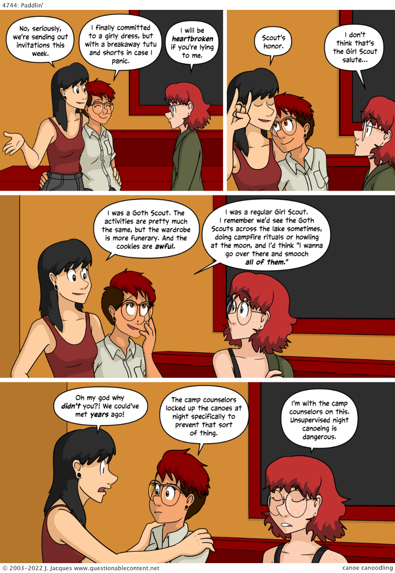 Questionable Content 17.3.2022