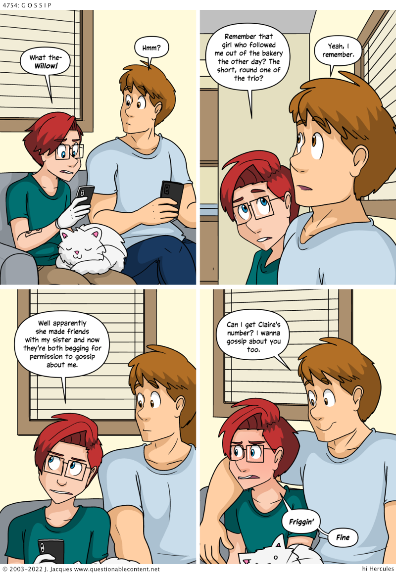 Questionable Content 31.3.2022