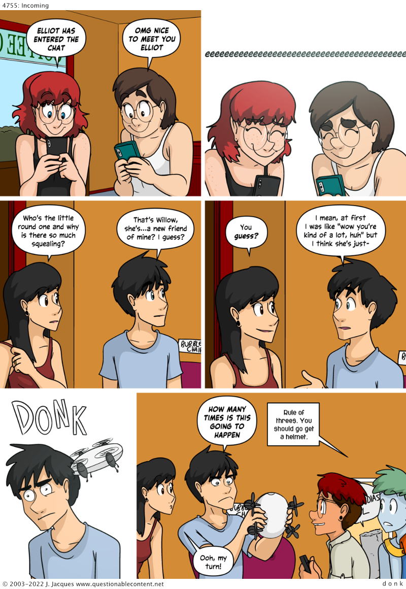 Questionable Content 1.4.2022