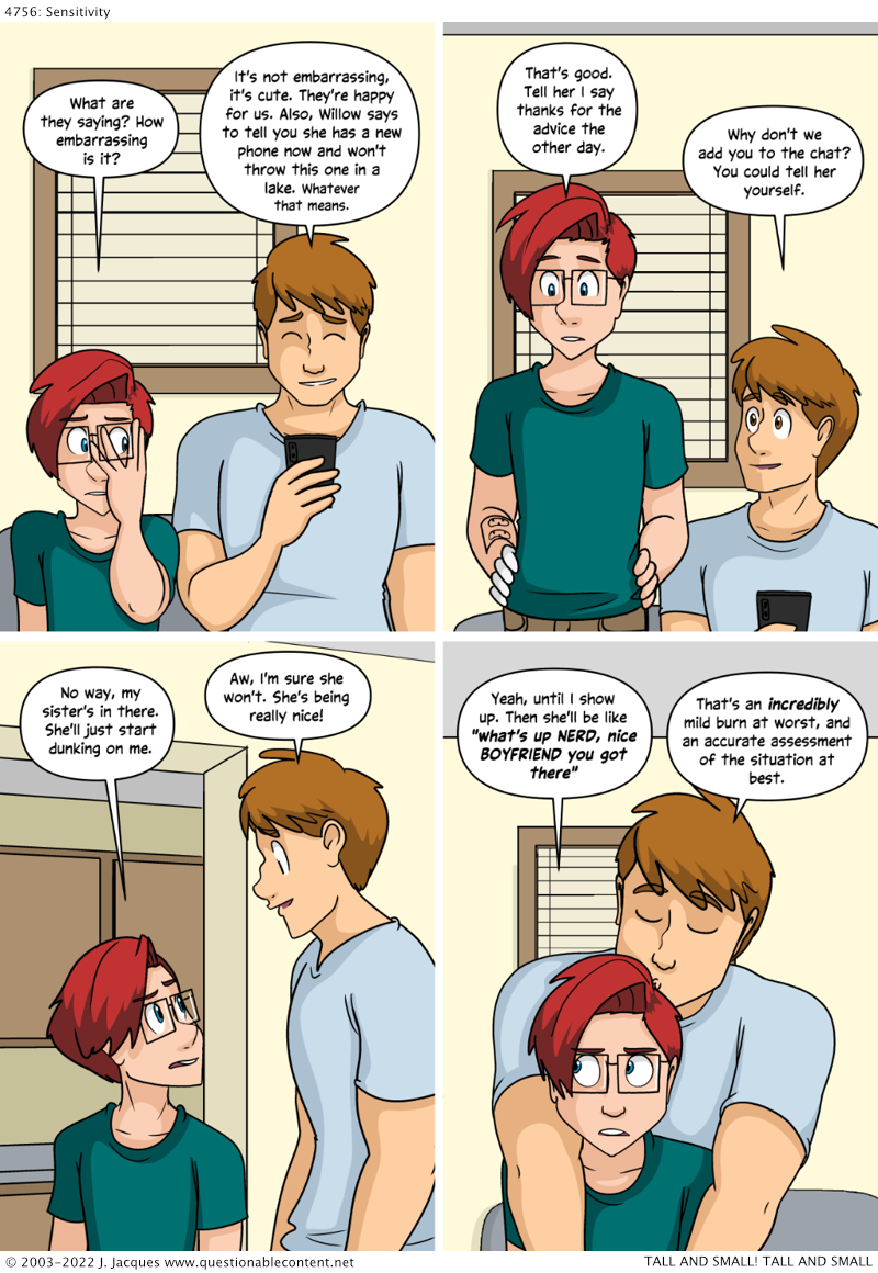 Questionable Content 4.4.2022