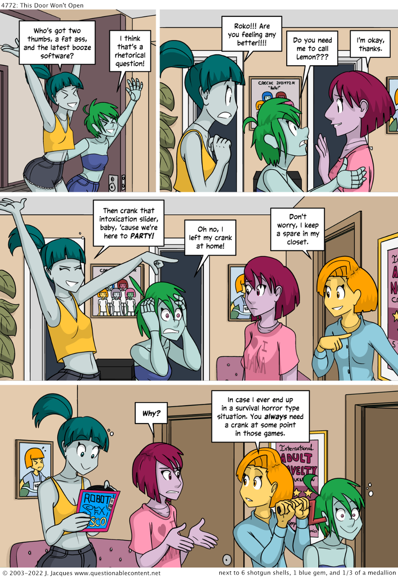 Questionable Content 26.4.2022