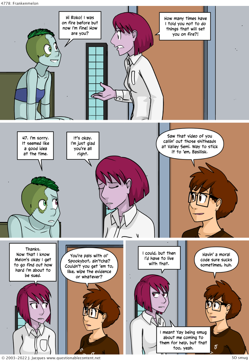 Questionable Content 4.5.2022