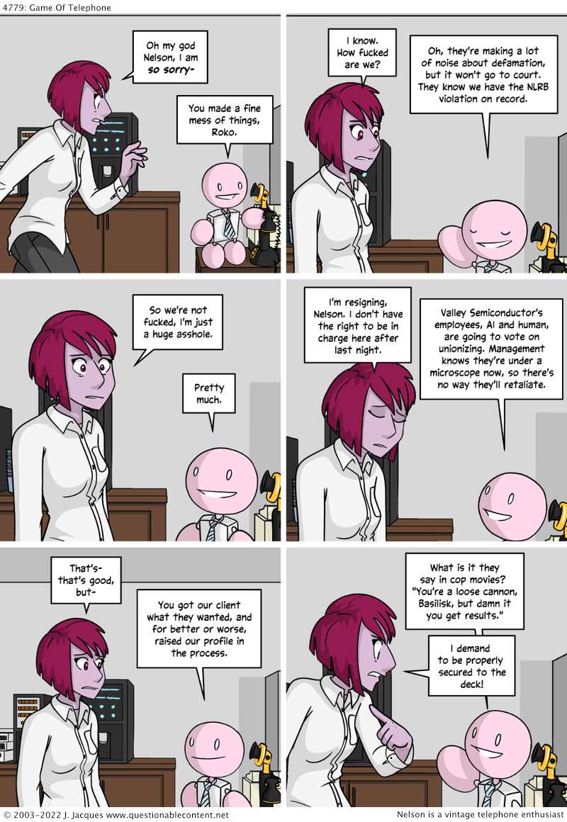 Questionable Content 5.5.2022