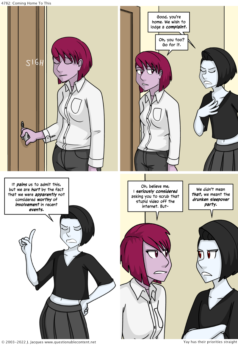 Questionable Content 10.5.2022