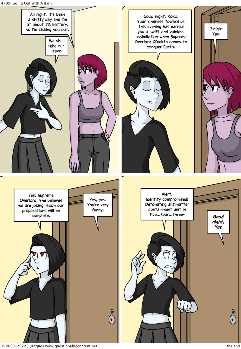 Questionable Content 19.5.2022