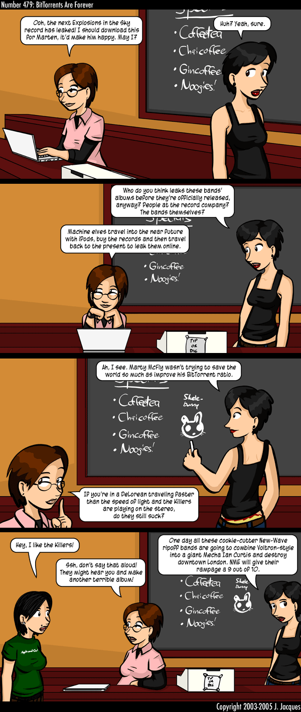 Questionable Content 28.10.2005