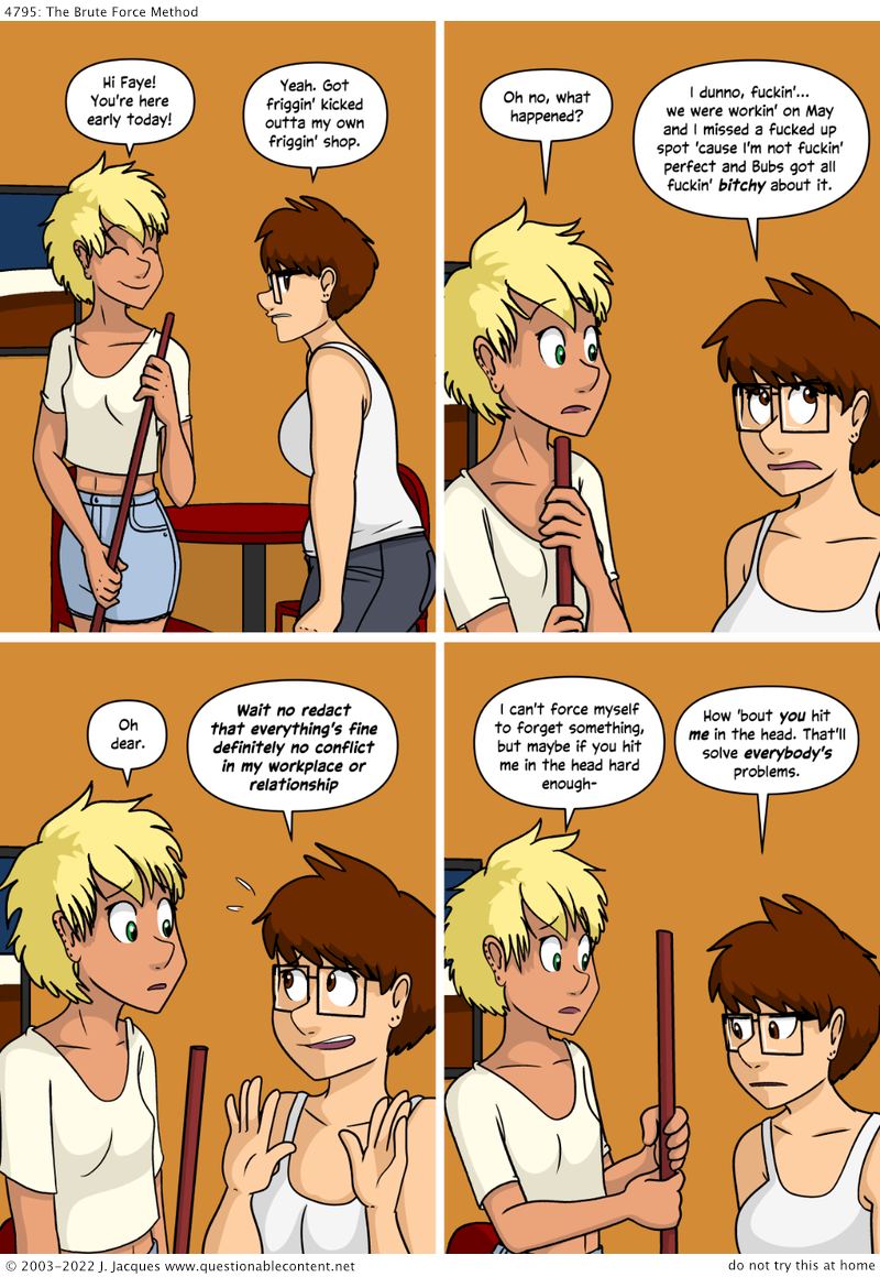 Questionable Content 27.5.2022