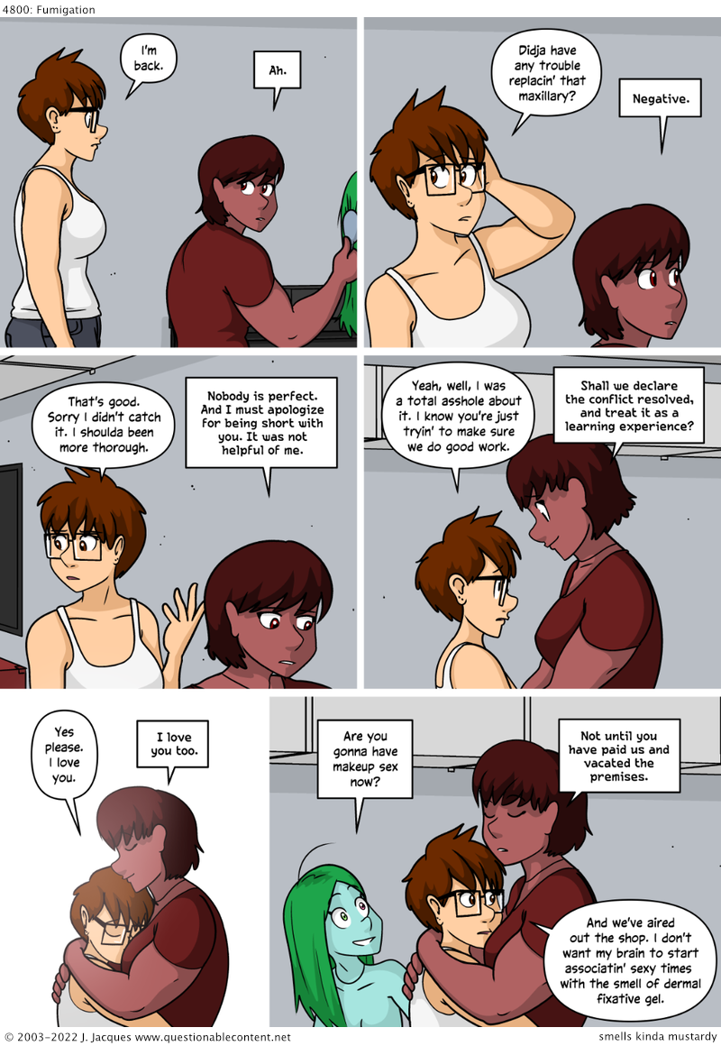 Questionable Content 3.6.2022