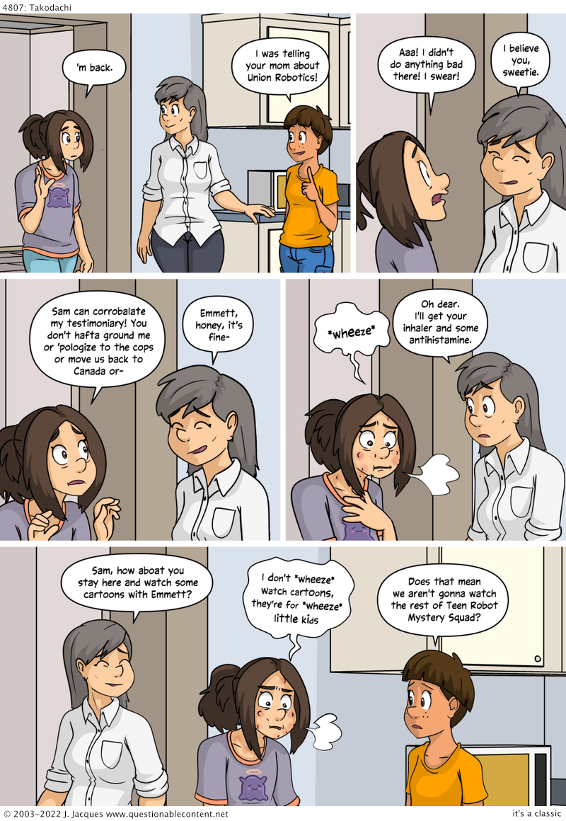 Questionable Content 14.6.2022