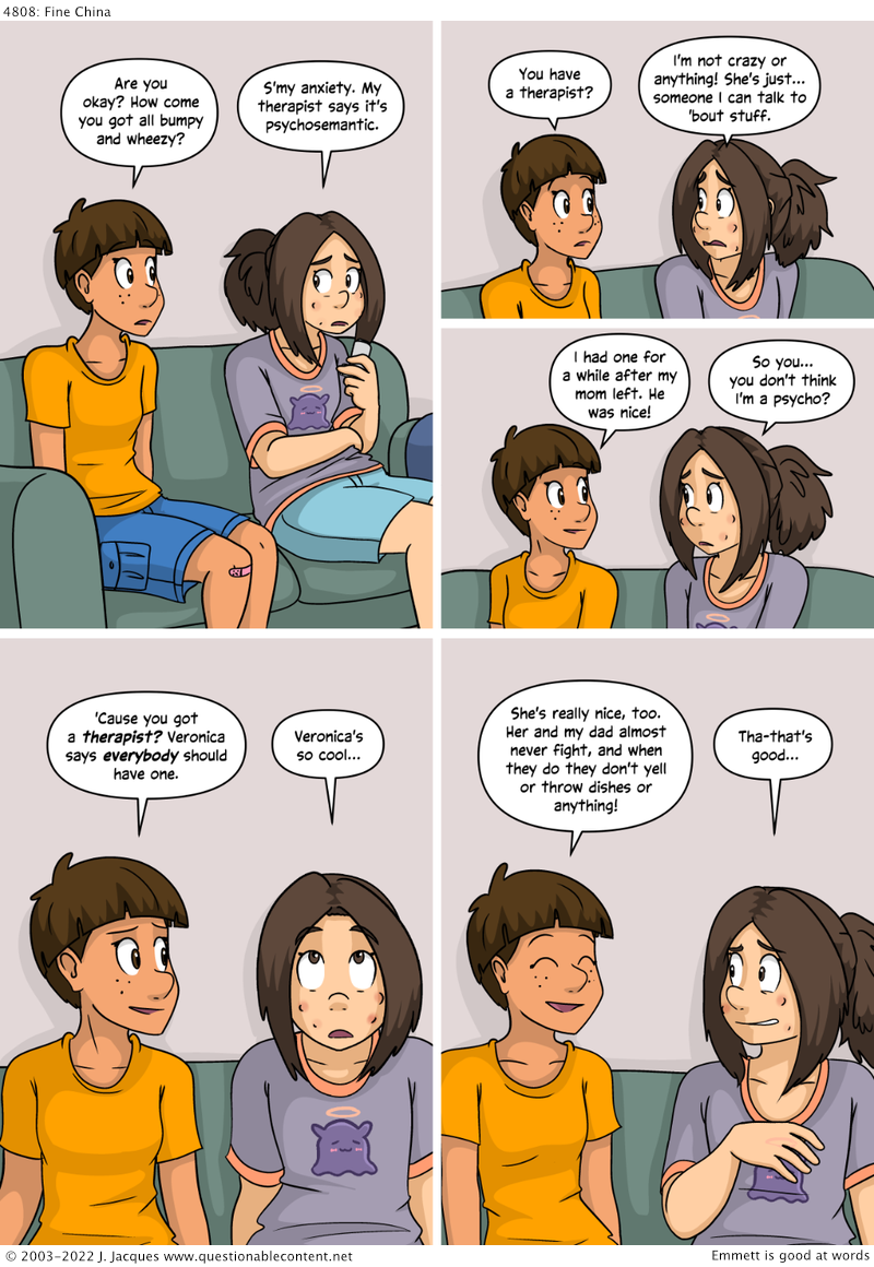 Questionable Content 15.6.2022