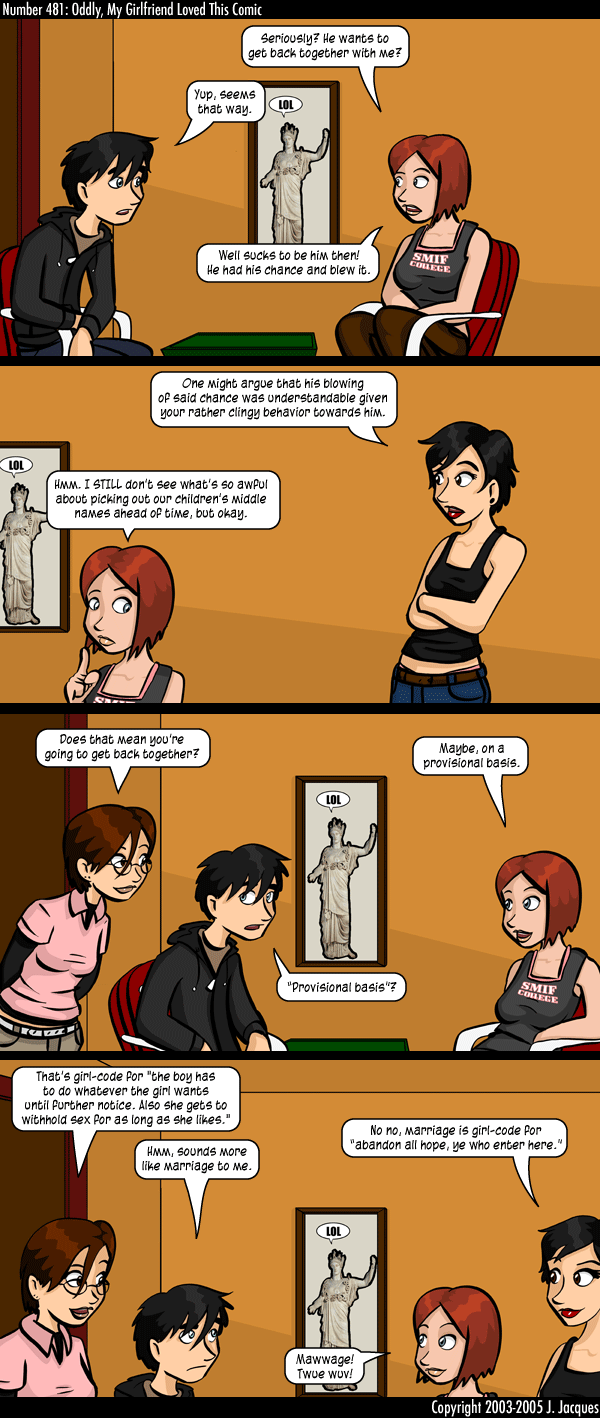 Questionable Content 1.11.2005