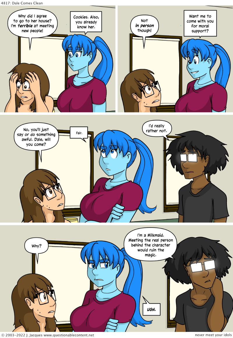 Questionable Content 28.6.2022