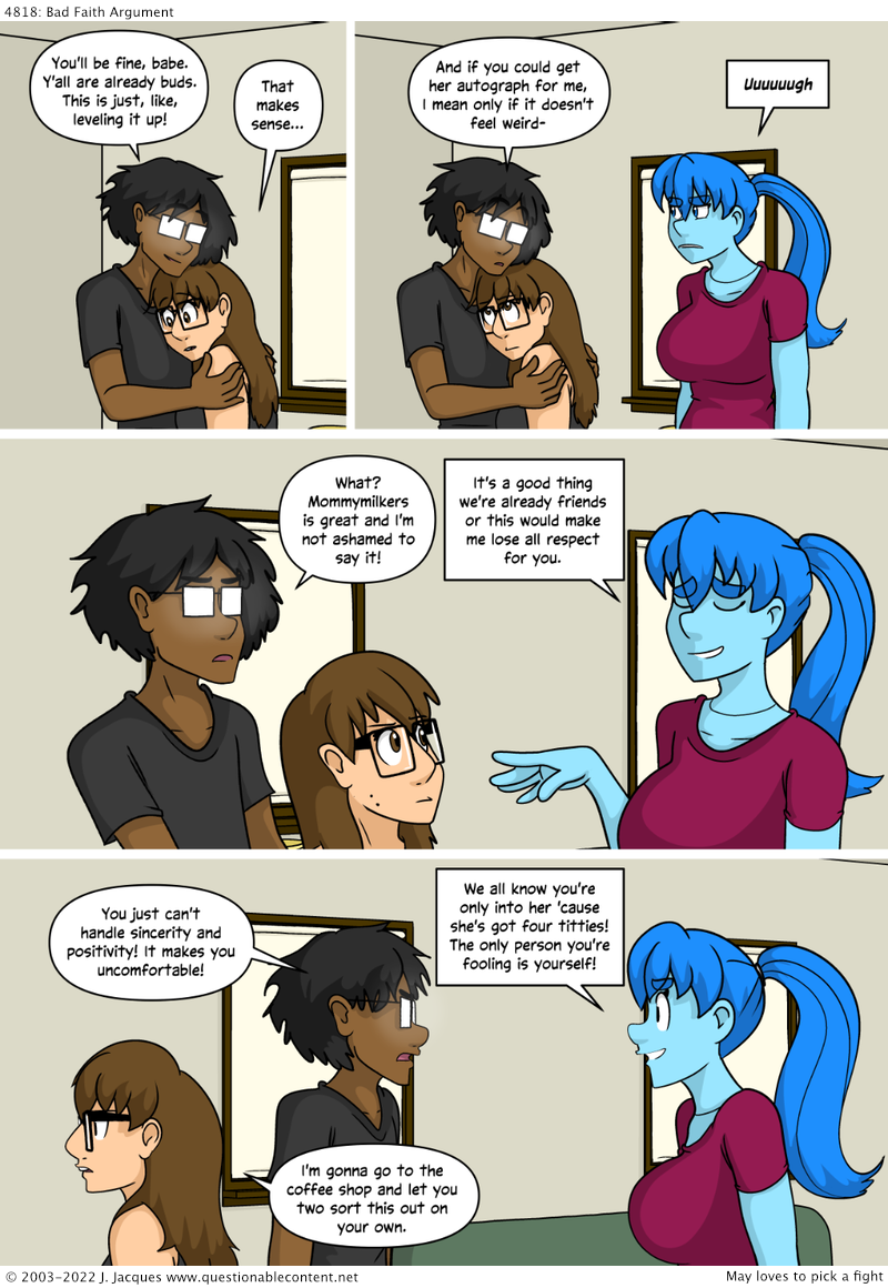 Questionable Content 29.6.2022