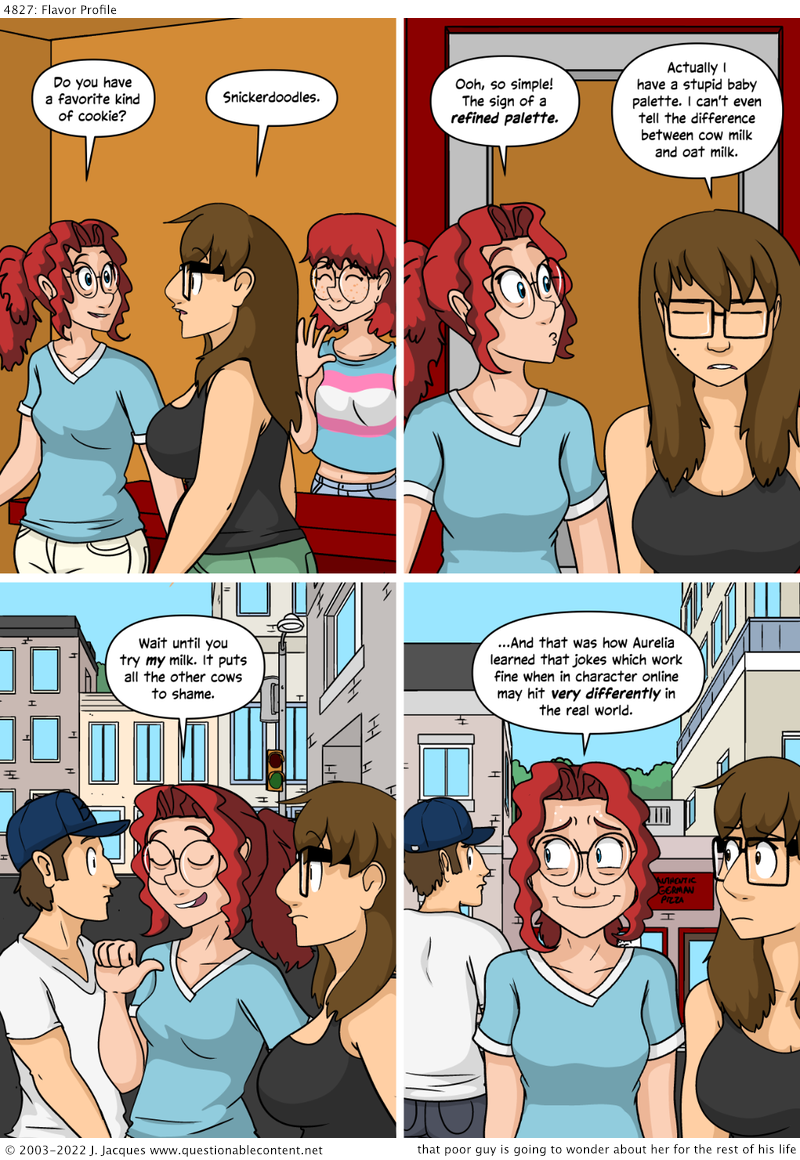 Questionable Content 12.7.2022