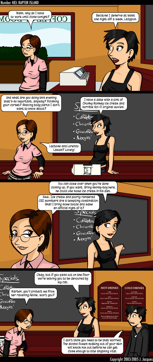 Questionable Content 3.11.2005