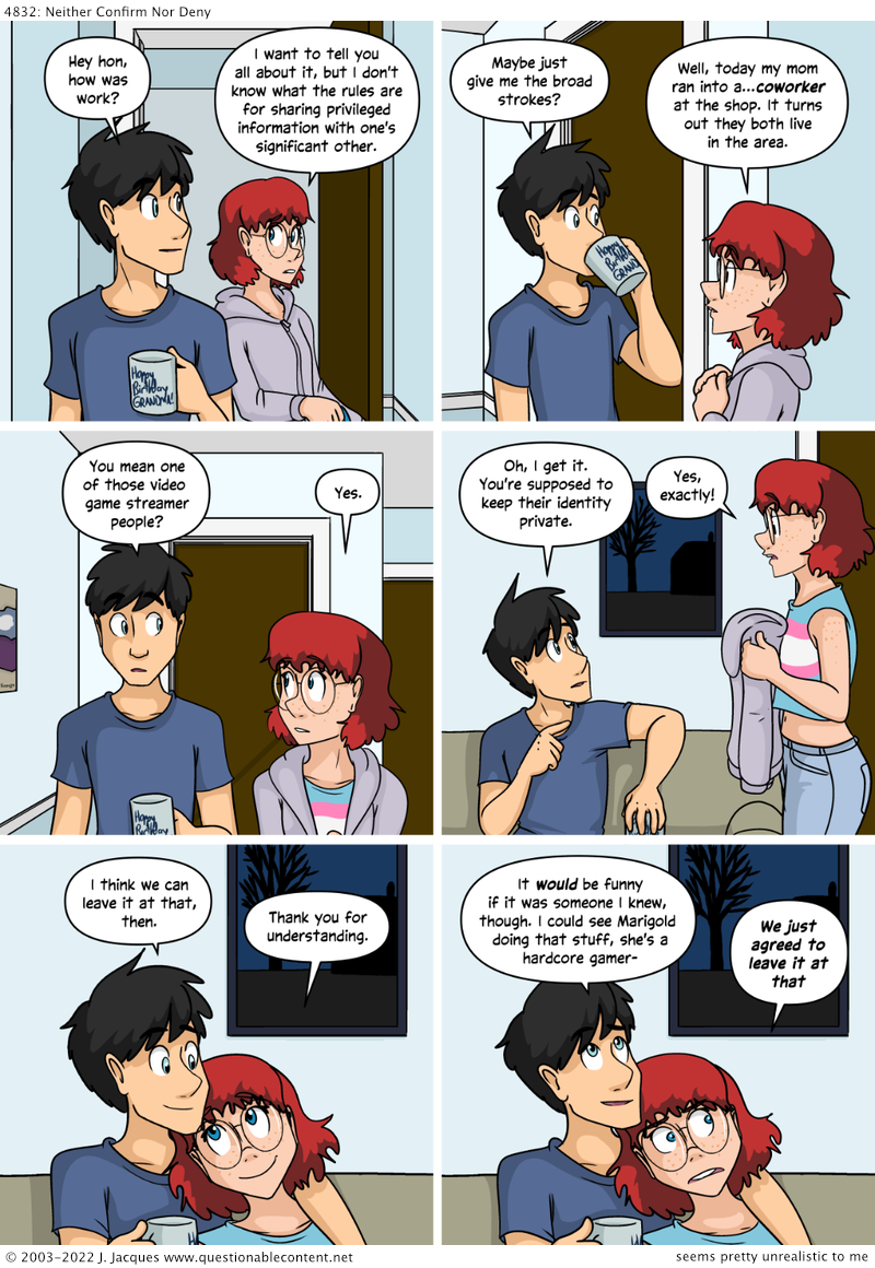 Questionable Content 19.7.2022