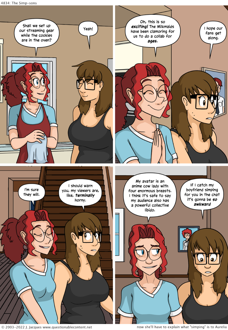 Questionable Content 21.7.2022