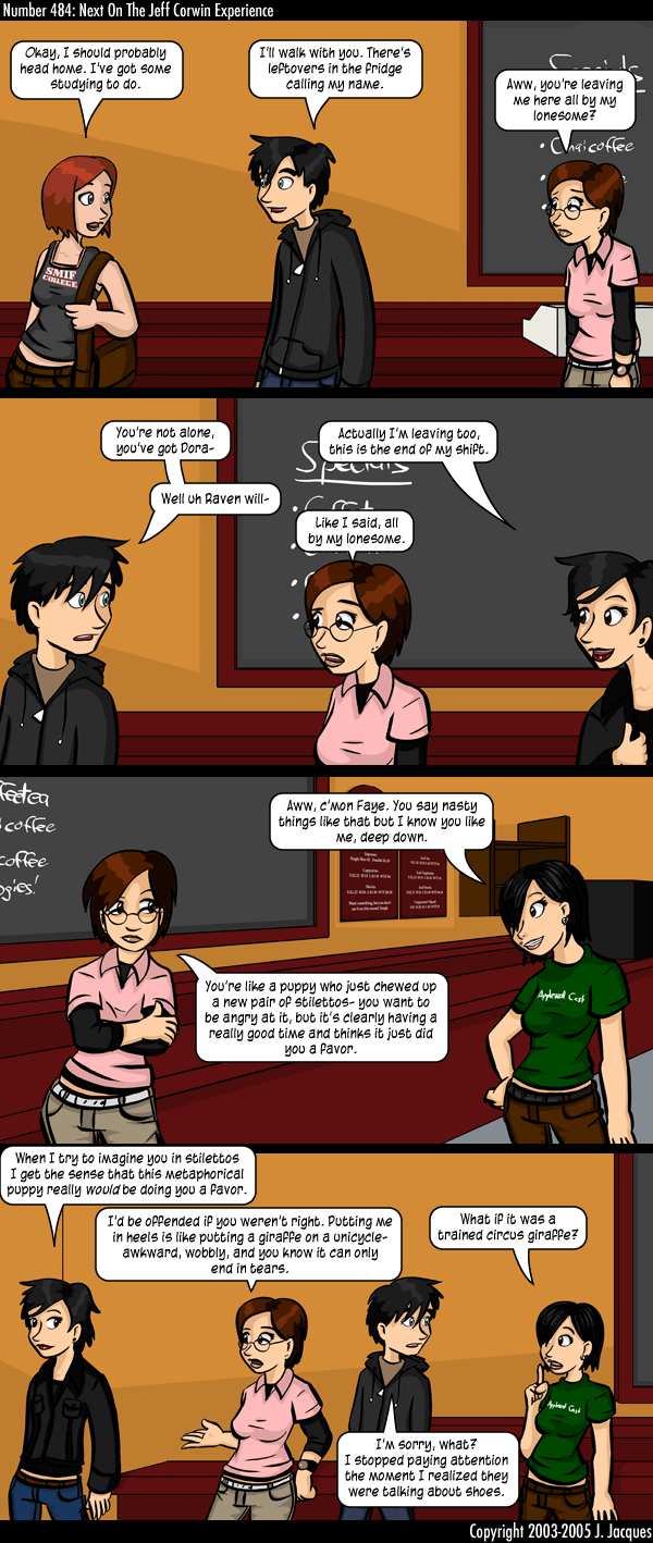 Questionable Content 4.11.2005